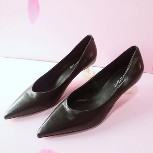 IUIU SECOND 舒软通勤羊皮女单鞋浅口皮鞋 商品图0