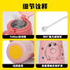 nonoo kids NKS350X1字母家族学饮保温杯 绿350ML 保温杯学生可爱便携316不锈钢大容量带吸管宝宝水壶幼儿园 商品缩略图3