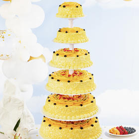 【宴会、婚礼、庆功专享蛋糕】 30磅宴会婚礼庆典蛋糕-适合60~80人食用-鹏程万里蛋糕（佛山）