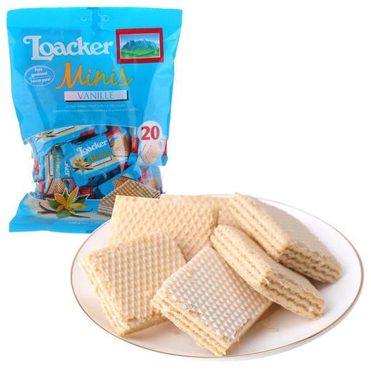 莱家香草味迷你威化饼干200g 商品图0