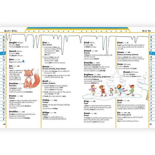 后浪正版 柯林斯初阶英语词汇手册  5-10岁儿童英语 英语单词 英语入门书籍 浪花朵朵童书 商品图3