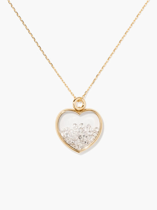 订购8周到｜Aurélie Bidermann-Heart-钻石爱意 宝石匣 项链［法国设计师］ 商品图0