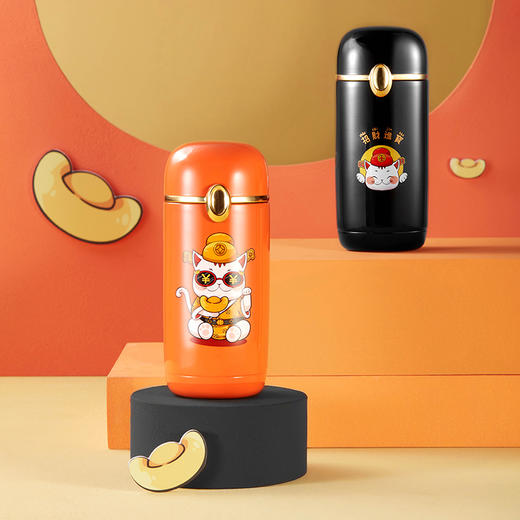 财神猫系列保温杯 商品图0