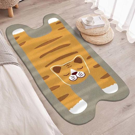 简约ins地毯客厅北欧风轻奢地垫异形创意卧室床边毯不规则可水洗 商品图4