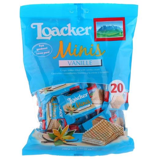 莱家香草味迷你威化饼干200g 商品图1