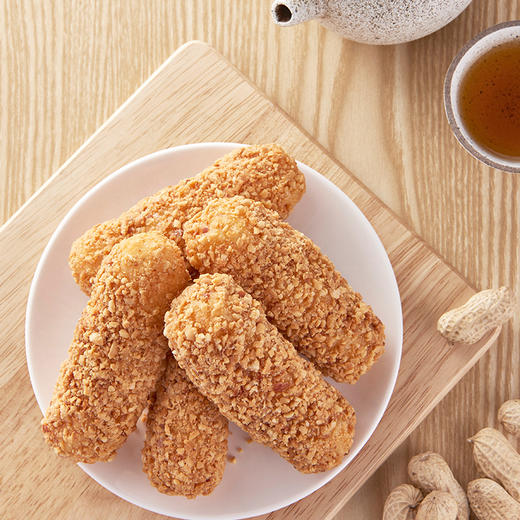 白鹭麻枣闽南老式麻粩安溪永春特产芝麻佬麻酪小吃花生味茶点糕点 商品图0