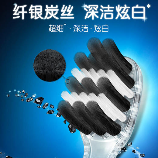 佳洁士纤银炭护龈牙刷*2支（计价单位：套）混色 商品图2