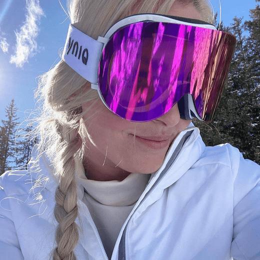 YNIQ - Two - Pink Orchid 配件 护目镜 白色/粉镜 商品图1