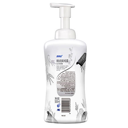 舒肤佳 净爽竹炭香泡沫沐浴露 500ML/瓶 商品图1