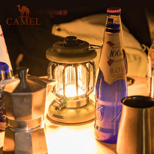 骆驼户外营地灯野炊烧烤露营小巧USB直充灯手提式野营灯防水便携 1152253008 商品图3