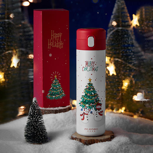 欢乐圣诞智能保温杯 商品图2