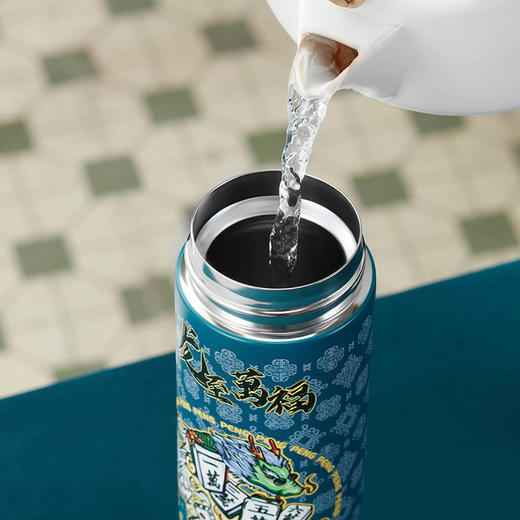 国潮麻将系列智能显温保温杯 商品图4