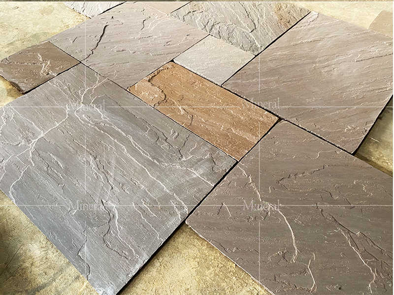 西班牙秋棕色砂岩罗马拼2960902960cm