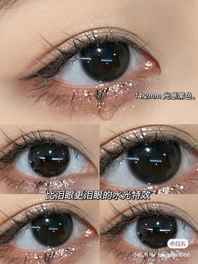Sugarplum糖豆美瞳  奈良鹿黑 14.2mm