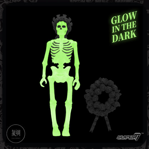 现货 感恩致死 Grateful Dead 夜光  挂卡 商品图5