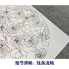 潘磊工笔画白描底稿菊花雀鸟一套四幅初学者尺寸42*42厘米TL05 商品缩略图4