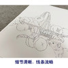 孙锡之工笔动物画白描底稿十二生肖小品一套十二幅册页初学尺寸42×42厘米SY00 商品缩略图3
