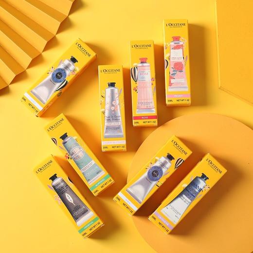 【秋冬限定】法国 L'OCCITANE欧舒丹 护手霜30ml*8件套 套装（乳木果*2+芍药+马鞭草+玫瑰+樱花+杏仁+薰衣草） 商品图1