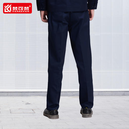 冬季加绒工作裤男纯棉工作服裤子加厚耐磨劳保裤电焊汽修机修工装 商品图1