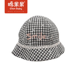 棉果果春季新品女童格布太阳帽M124400222142