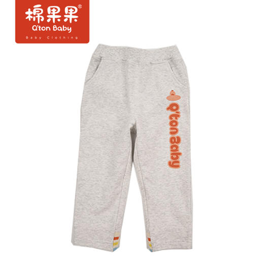 商场同款棉果果春季女童针织运动长裤裤子M122200222117 商品图0