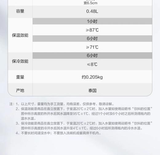 7F ZOJIRUSHI象印  保温杯SG48 商品图5