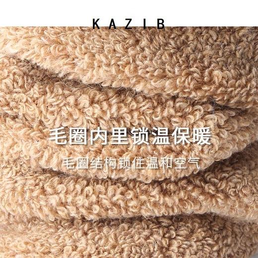 【卡姿泊巨厚羊毛袜】蓄热保暖羊毛袜,不扎肉不臭脚,34%含毛量，加绒超厚抗寒秋冬棉袜保暖冬天女厚袜子 商品图4