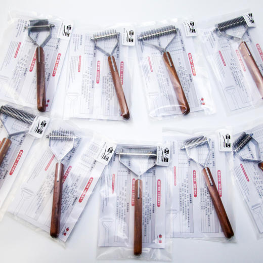 宠物Y型底绒梳 开结刀 意大利BRAVURAGROOM 商品图3