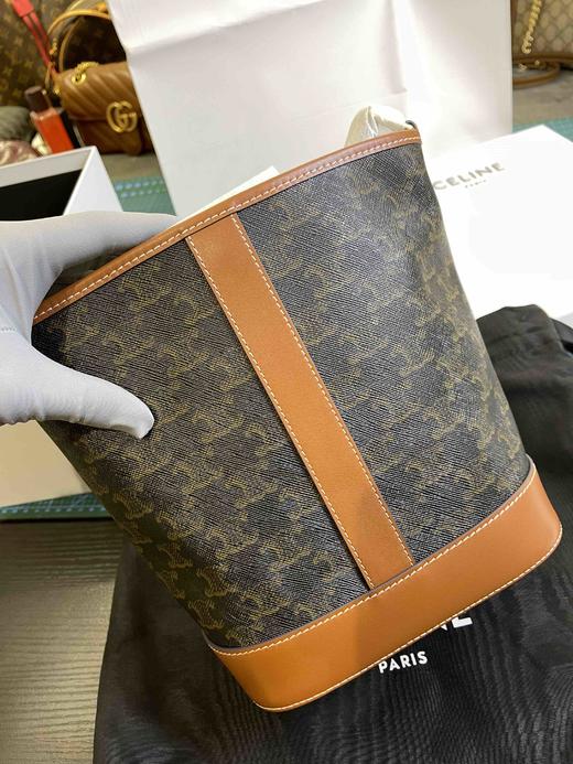 Celine老花水桶包小号（原厂皮） 商品图6