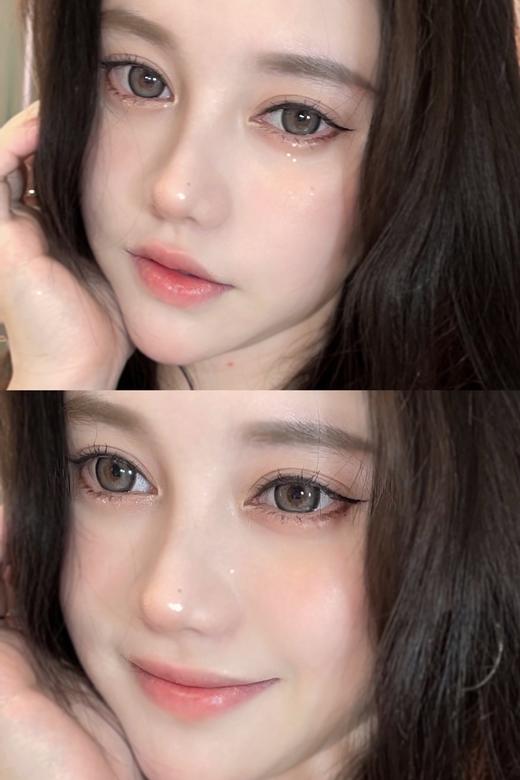 【大直径日抛】O-3秘境乌云·Ocean girl丨奶盐云朵灰14.5mm（日抛/一盒10片装） 商品图8