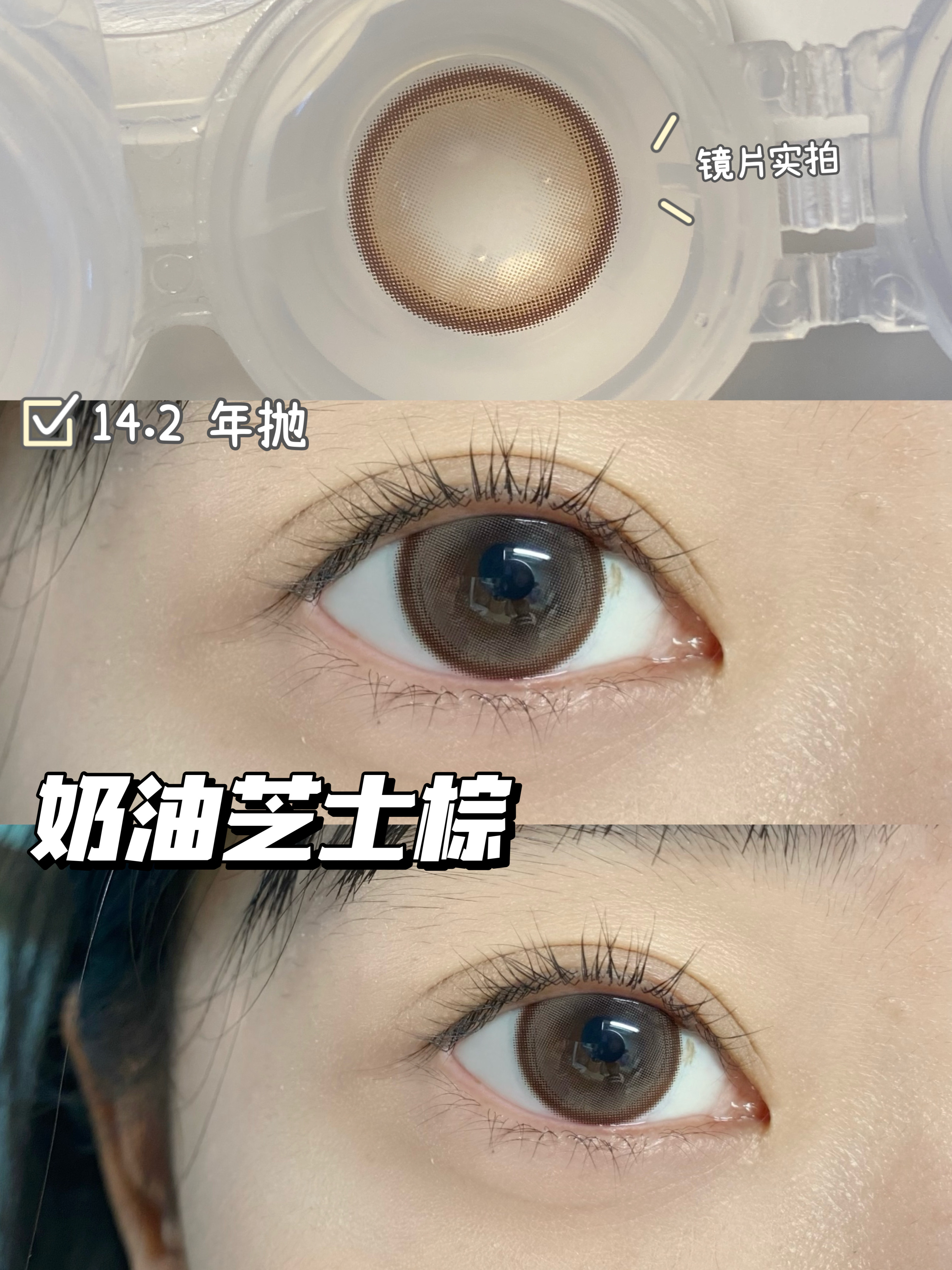 超高舒适度丨DK G397·Deekay丨燕麦奶油球14.2mm（年抛/2片装）