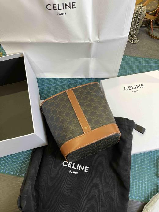 Celine老花水桶包小号（原厂皮） 商品图7