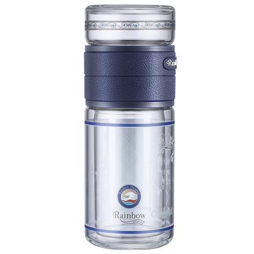 瑞堡奥路Rainbow Origina蓝铃花茶水分离杯TG02-140-皇家蓝英国瑞堡奥路Rainbow Original蓝铃花茶水分离分高硼玻璃杯礼物女生男生实用生日礼物 140ml 商品图2