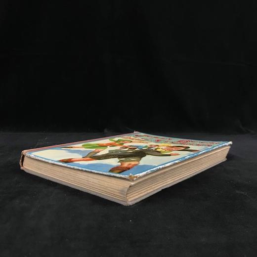 约20世纪早期 快乐故事书 4幅彩色与大量黑白插图 精装16开 商品图1