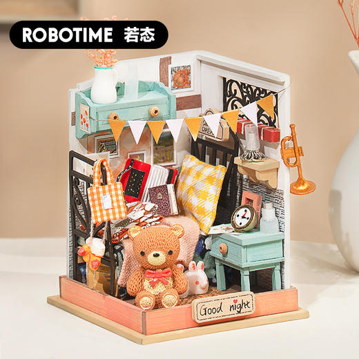 若态若来diy小屋方寸之间解闷手工制作别墅模型屋建筑房子女生 商品图2