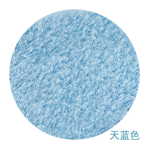 那须藤唯美素色无捻01-天蓝色面巾 商品图1