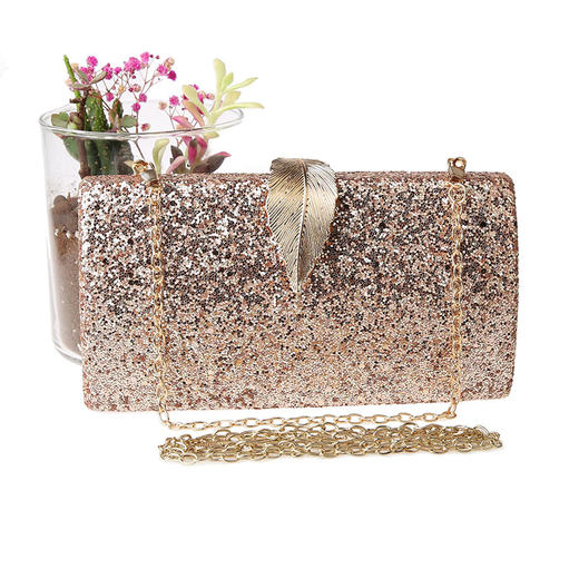 亮片时尚简约手拿包长款小方包礼服晚宴包  CWL1861-5 商品图1