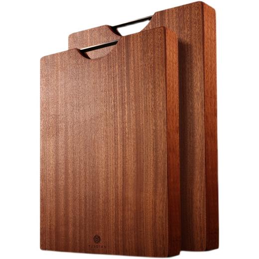 原森太 进口乌檀木整木菜板YSTCB0064 Φ40*27*2.5 商品图2