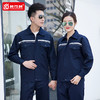 秋冬园林绿化工作服套装男耐磨上衣物业保洁清洁养护工人劳保绿色 商品缩略图1