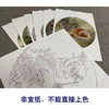 李保山工笔画白描底稿熊猫狗一套六幅初学者尺寸42×42厘米TB01 商品缩略图3