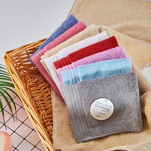 日本那须藤唯美素色无捻01-天蓝色浴巾 商品图4