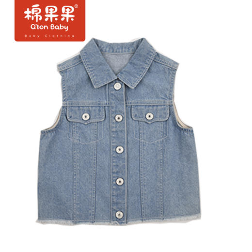 商场同款棉果果春季女童马夹M122171222109 商品图1