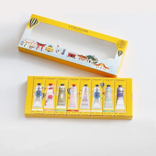 【秋冬限定】法国 L'OCCITANE欧舒丹 护手霜30ml*8件套 套装（乳木果*2+芍药+马鞭草+玫瑰+樱花+杏仁+薰衣草） 商品图5