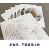 於文普工笔花鸟画白描底稿葡萄小品一套六幅册页尺寸42×42厘米花鸟线稿TA02 商品缩略图3