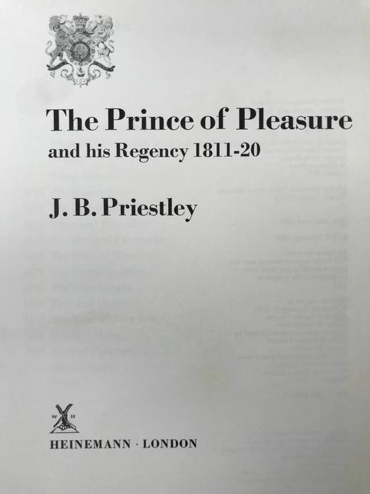 普里斯特利《乔治四世摄政史，1811-1820年》 数百幅插图 精装16开 商品图2