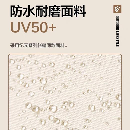 牧高笛 帐篷造型纸巾盒 精致露营周边帐篷造型棉布家用茶几纸巾盒抽纸盒卷纸盒 商品图2