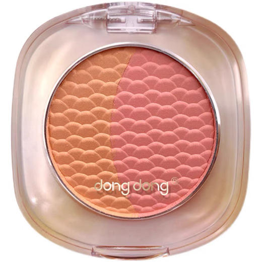 咚咚柔色微光胭脂腮红高光一体盘裸妆正品女自然修容立体提亮肤色 商品图8