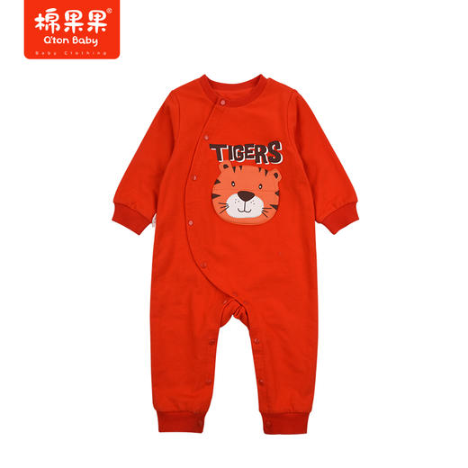 商场同款棉果果春季男童偏襟双层连体衣连身衣哈衣M112720222074 商品图1