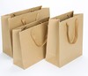 牛皮纸/白卡纸手提袋 打包袋外卖袋 大号小号 加厚牛皮纸包装袋 商品缩略图0