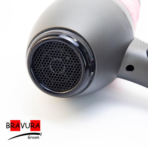 【宠物吹风RA2409+防水围裙+按摩洗澡刷】 宠物美容店洗吹套装 （送吹风隔热贴，颜色随机） 商品图4